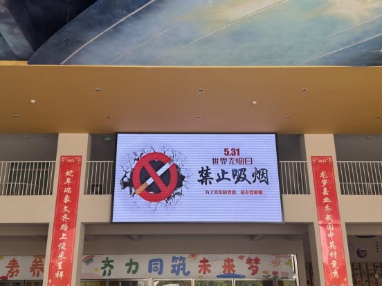 南京市齐武路小学文齐路校区红十字会开展世界无烟日宣传活动1